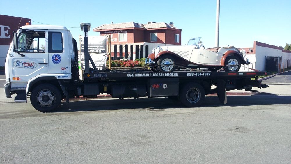 Tow Truck Arrives